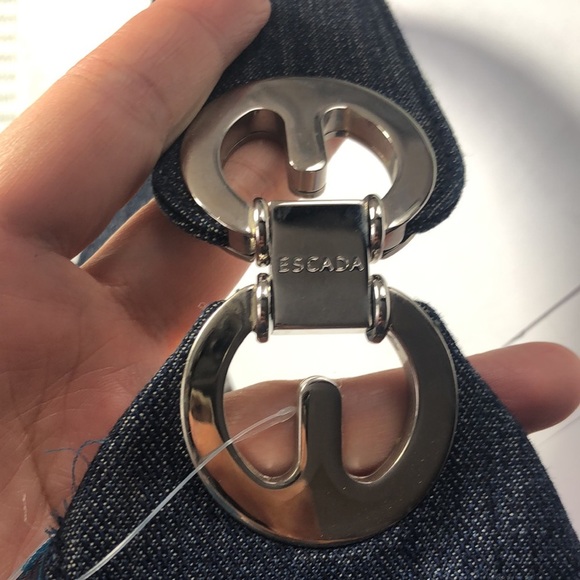 ESCADA handmade Italy mini bag Authentic - Picture 13 of 16